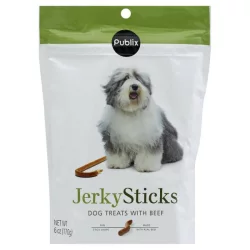Publix Dog Treats, with Beef, Jerky Sticks