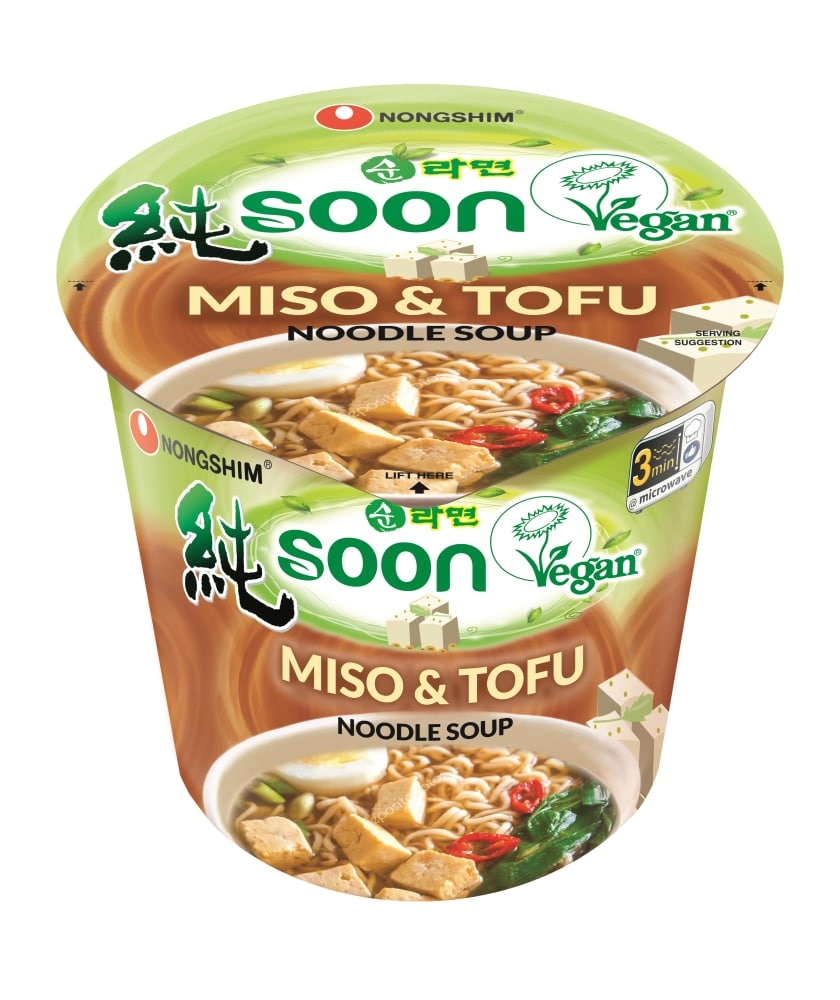 slide 1 of 1, Nongshim Soon Miso & Tofu Noodles, 1 ct