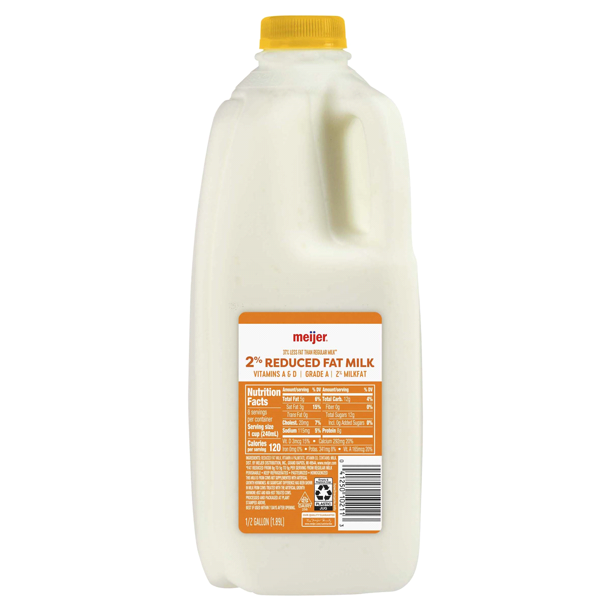 slide 1 of 5, Meijer 2% Reduced Fat Milk, ½ Gallon, 64 oz