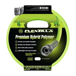 Flexzilla 5/8 Inch Diameter Garden Hose - 10 ft