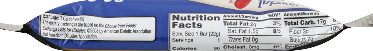 slide 2 of 5, Kellogg's Special K Chocolatey Pretzel Cereal Bar, 0.77 oz