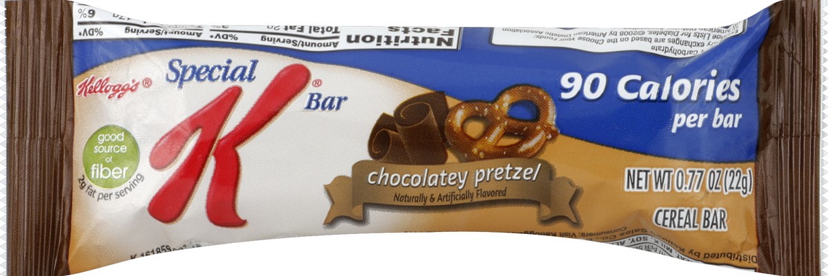 slide 5 of 5, Kellogg's Special K Chocolatey Pretzel Cereal Bar, 0.77 oz