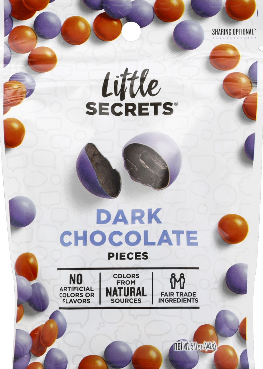 slide 2 of 2, Little Secrets Dark Chocolate Candies, 5 oz