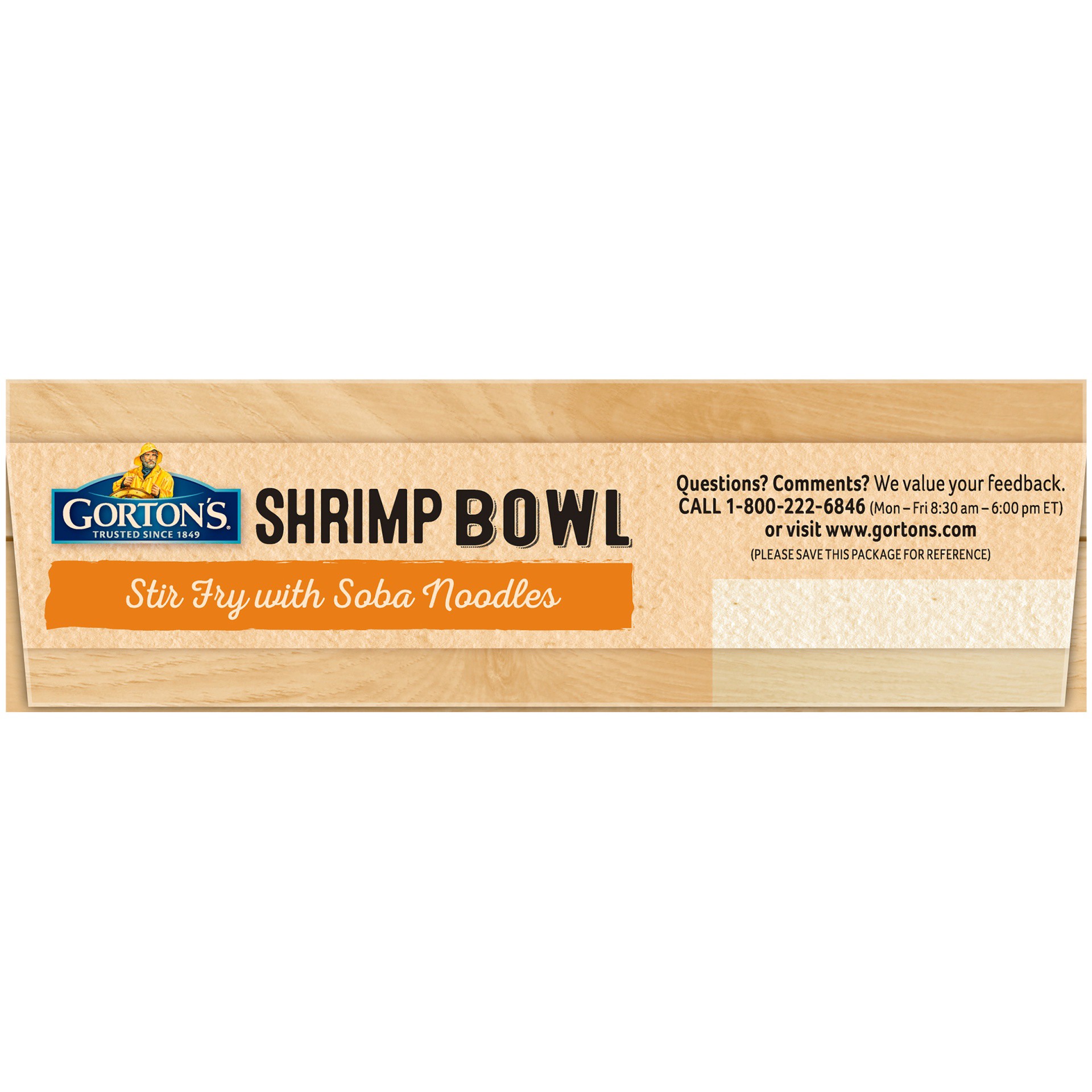 slide 5 of 8, Gorton's Shrimp Stir Fry With Soba Noodles Bowl, 10 oz