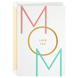 Hallmark Signature Mothers Day Card for Mom from Son or Daughter (Love You)