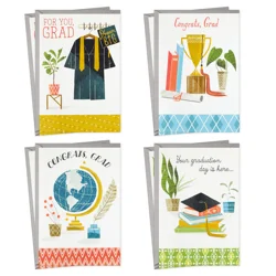 Hallmark Graduation Cards Assortment, Congrats Grad (8 Cards with Envelopes, 4 Designs) #12