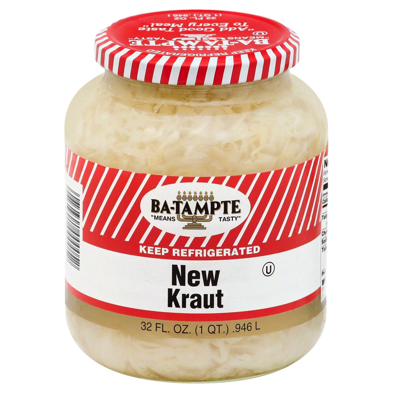 slide 1 of 2, Ba-Tampte Sauerkraut, 32 oz