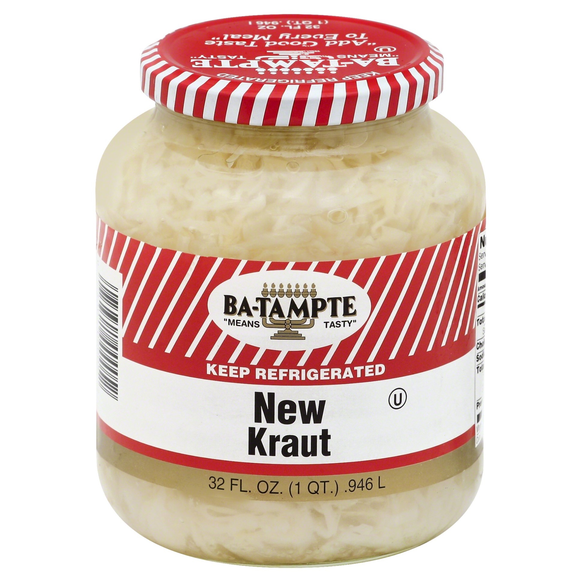 slide 1 of 1, Ba-Tampte Sauerkraut, 32 oz