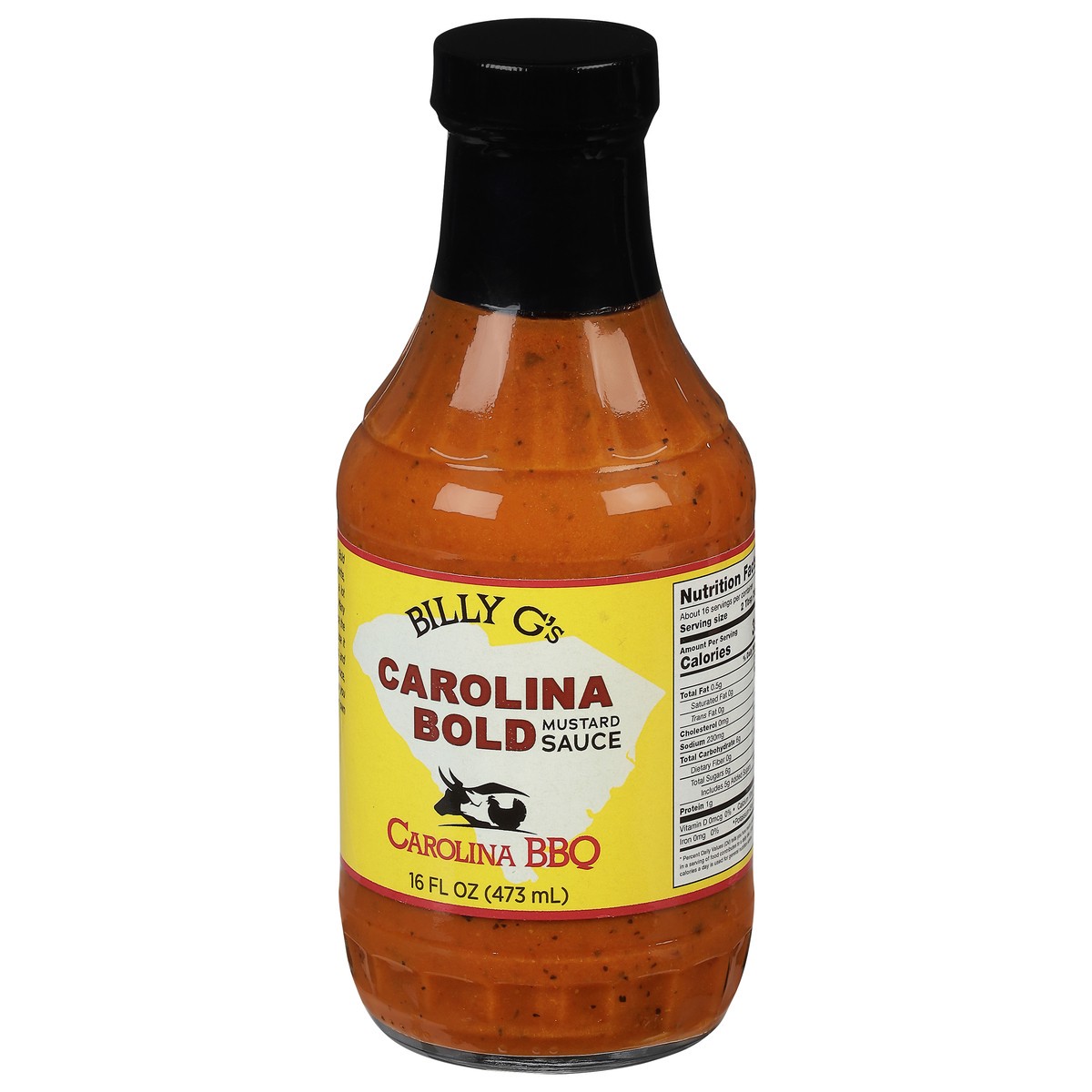 slide 5 of 9, Billy G's Carolina Bold Carolina BBQ Mustard Sauce - 16 fl oz, 16 fl oz