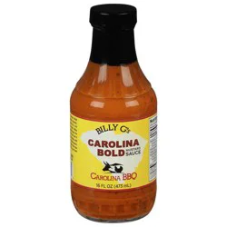 Billy G's Carolina Bold Carolina BBQ Mustard Sauce - 16 fl oz