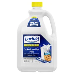 Lactaid 2% Reduced Fat Milk, Calcium Enriched, 96 oz