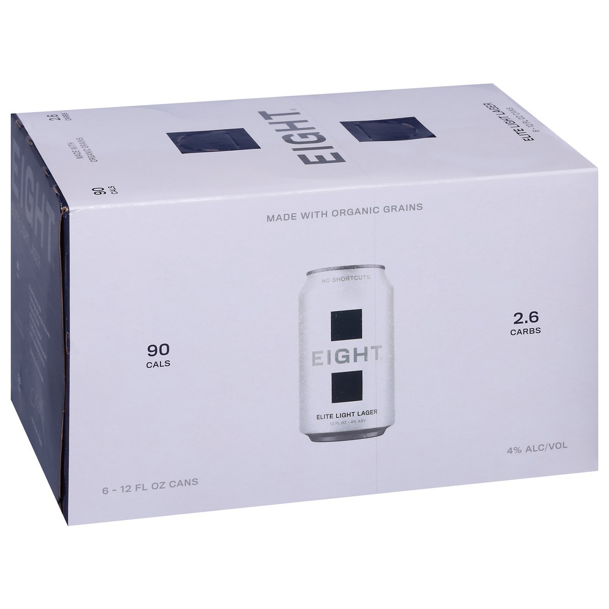 slide 9 of 11, Eight Elite Light Lager Beer 6 - 12 fl oz Cans, 6 ct