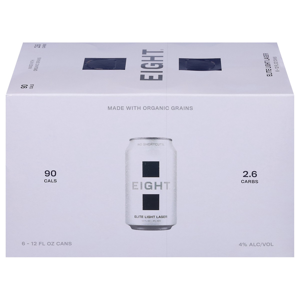 slide 7 of 11, Eight Elite Light Lager Beer 6 - 12 fl oz Cans, 6 ct