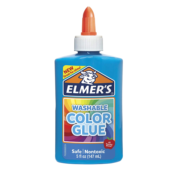 slide 1 of 1, Elmer's Opaque Colored Glue Blue, 5 oz