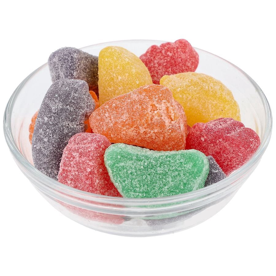 slide 3 of 5, Nice! Soft & Chewy Candy Slices Assorted Fruit, 7 oz