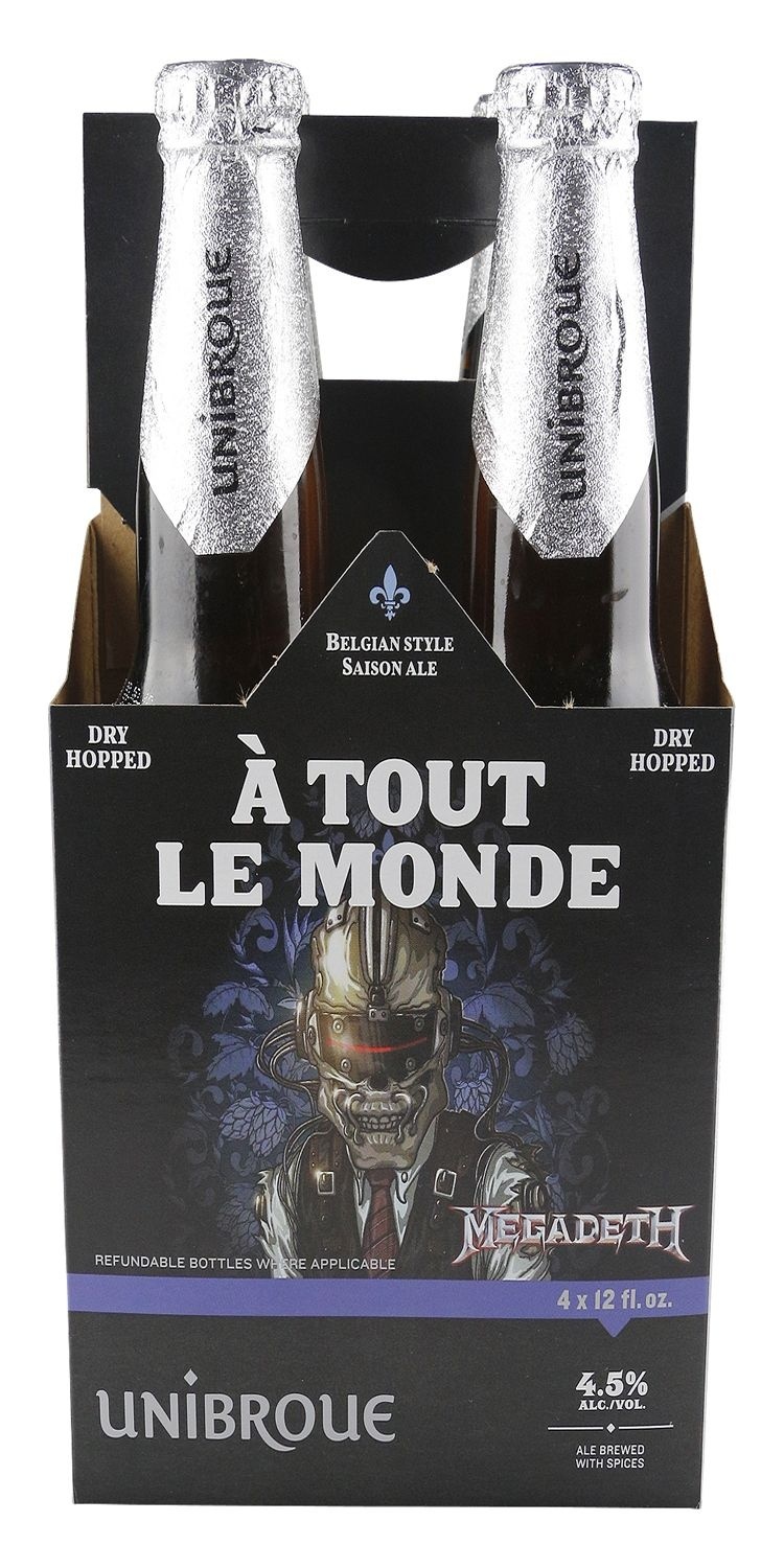 slide 1 of 1, Unibroue A Tout le Monde Megadeth, 4 ct; 12 oz