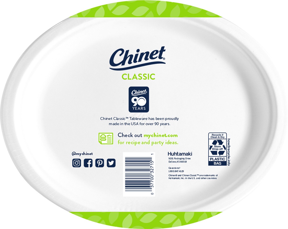 slide 2 of 5, Chinet Huhtamaki Foodservice Chinet Extra Large Platter, 