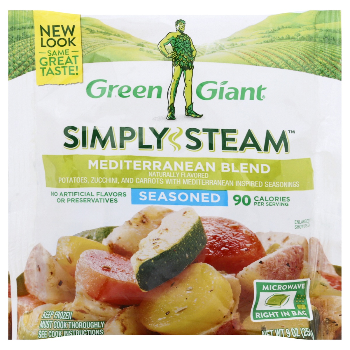 Green Giant Simply Steam Seasoned Mediterranean Blend 9 Oz 11 Oz Shipt