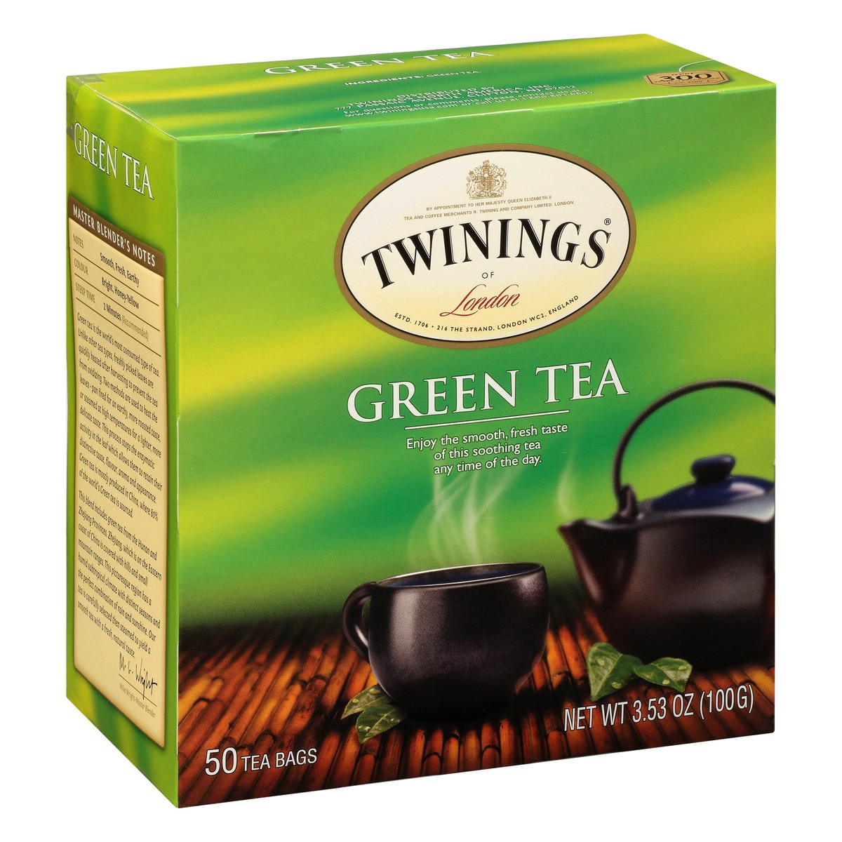 slide 7 of 9, Twinings Pure Green Tea Value Pack 50 Bags - 50 ct, 50 ct