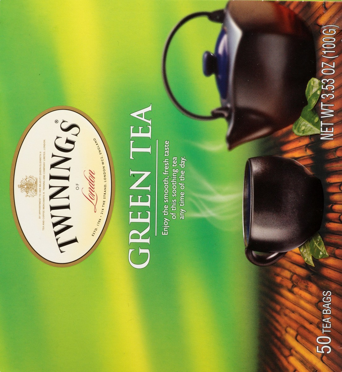 slide 8 of 9, Twinings Pure Green Tea Value Pack 50 Bags - 50 ct, 50 ct