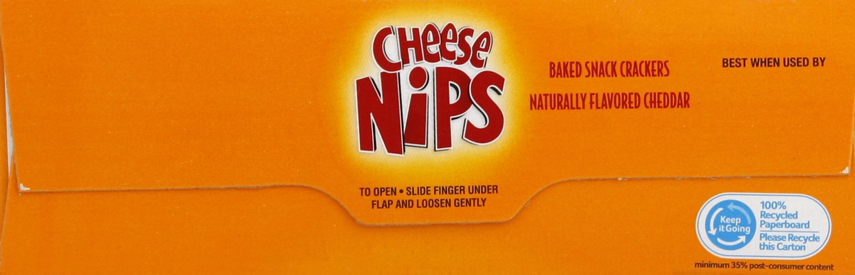 slide 2 of 5, Cheese Nips Baked Snack Crackers 10 oz, 10 oz