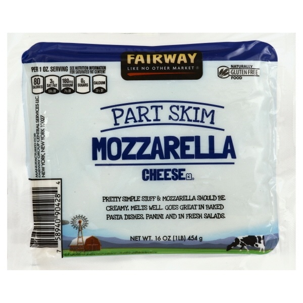 slide 1 of 1, Fairway Mozzarella Ps, 16 oz