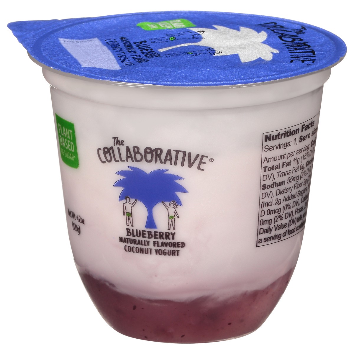 slide 4 of 11, The Coconut Collaborative Blueberry Yogurt Alternative, 4 ct; 6.4 oz