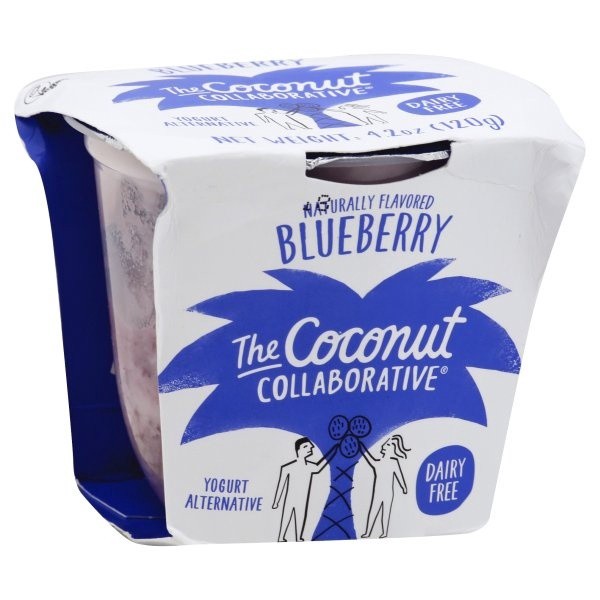 slide 1 of 11, The Coconut Collaborative Blueberry Yogurt Alternative, 4 ct; 6.4 oz