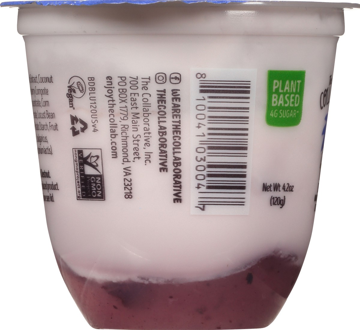 slide 2 of 11, The Coconut Collaborative Blueberry Yogurt Alternative, 4 ct; 6.4 oz