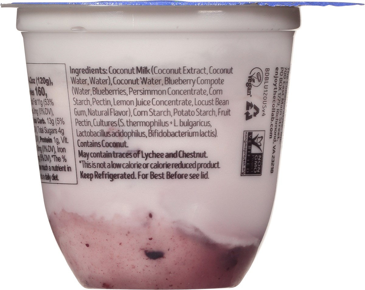 slide 9 of 11, The Coconut Collaborative Blueberry Yogurt Alternative, 4 ct; 6.4 oz