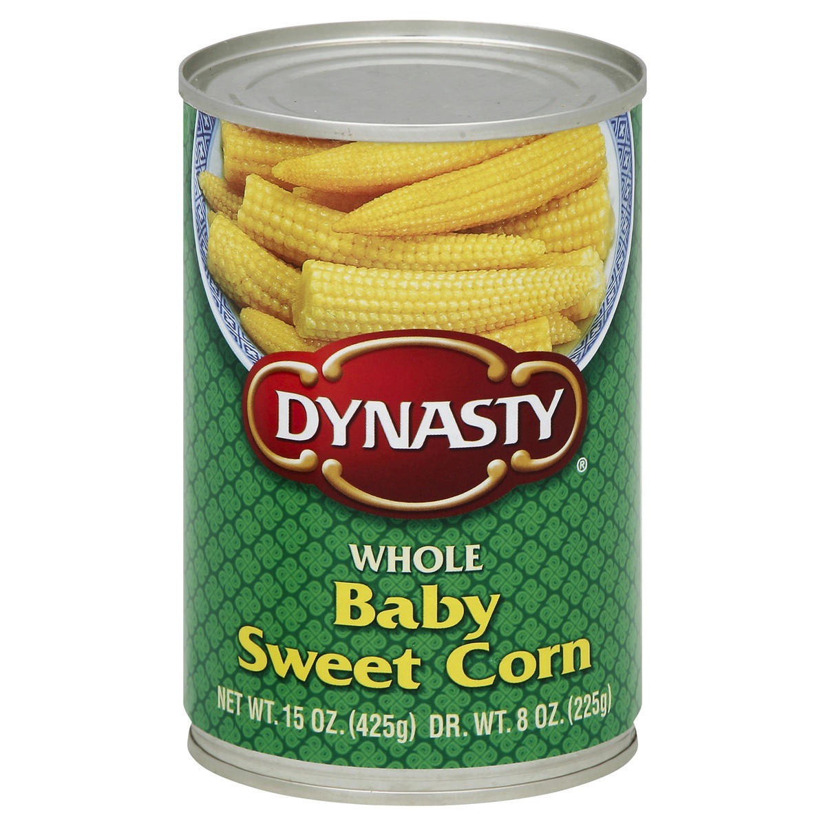 slide 1 of 2, Dynasty Corn Whole Baby Sweet, 15 oz