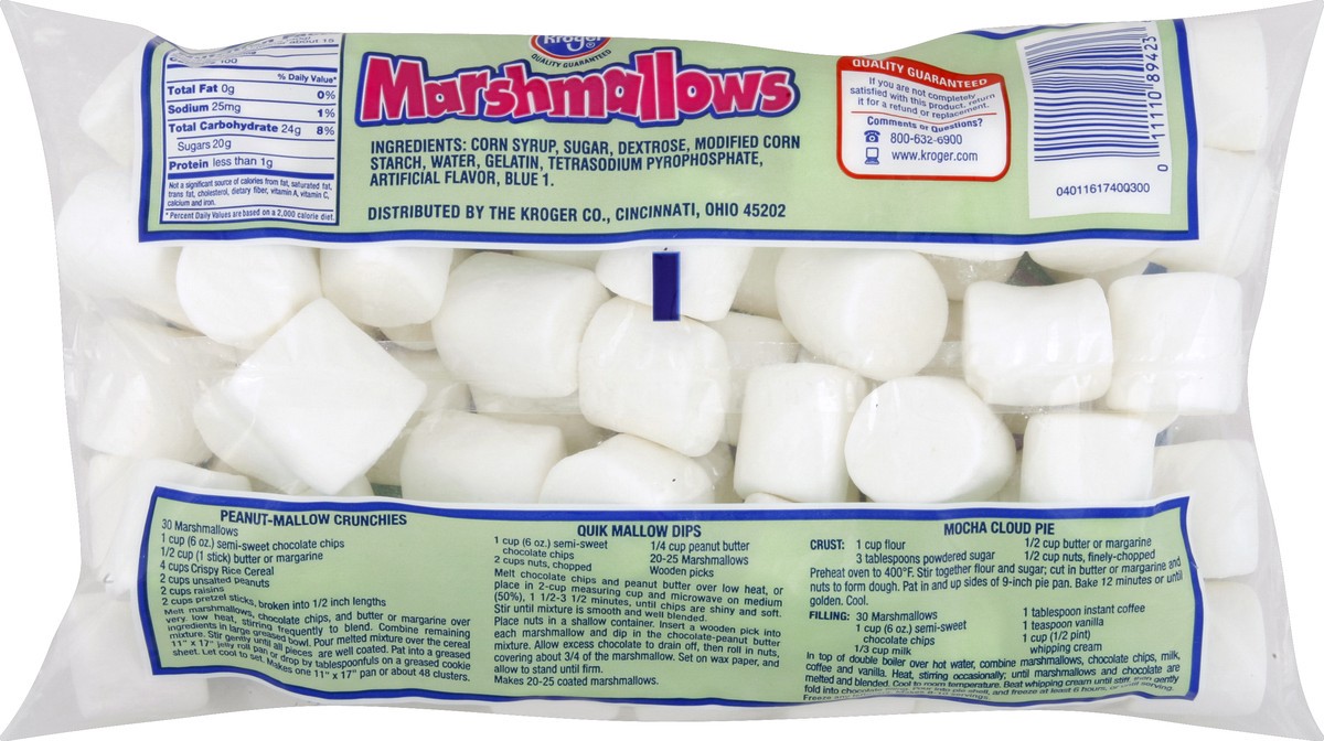 slide 6 of 6, Kroger Big Marshmallows, 16 oz