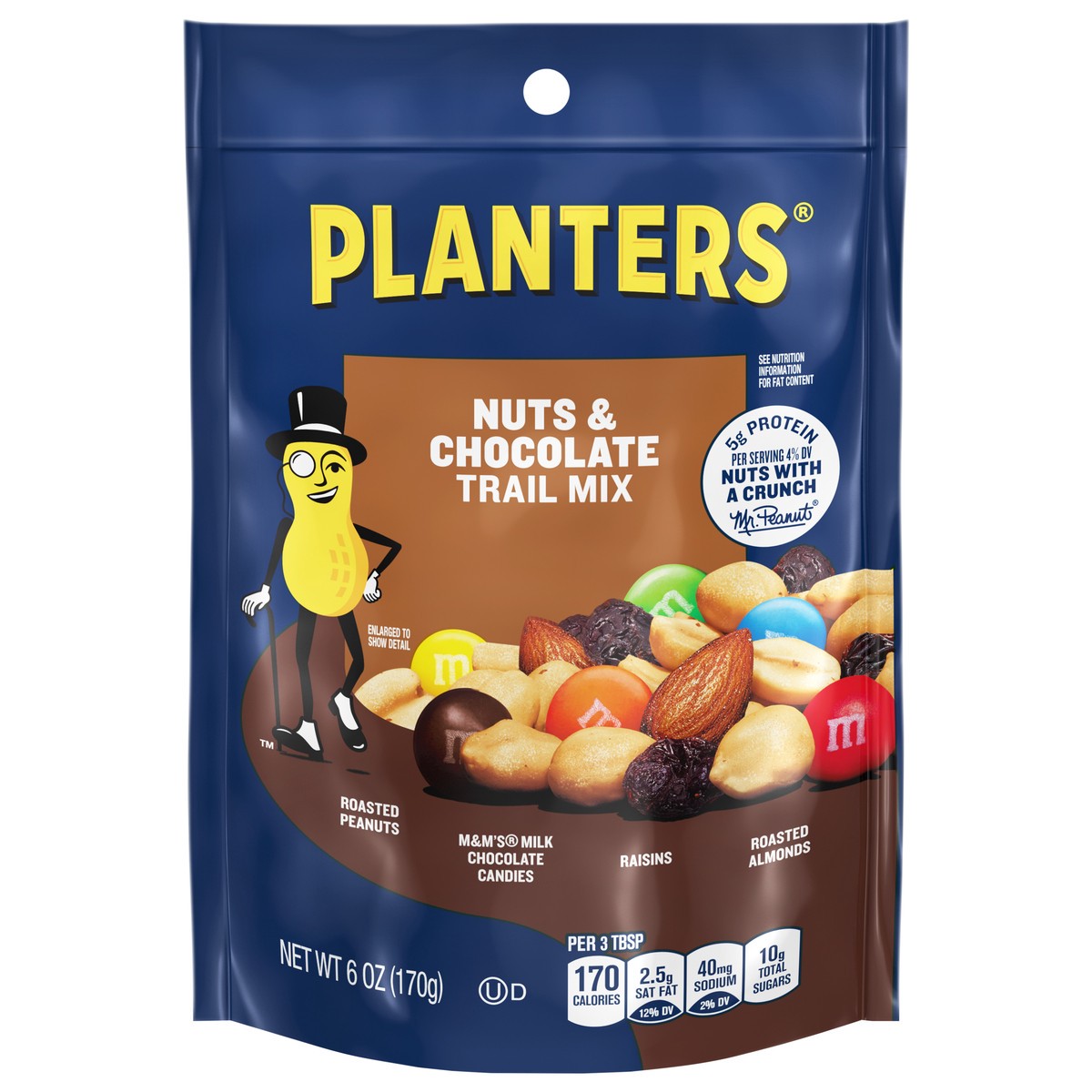 slide 1 of 1, Planters Nuts & Chocolate Trail Mix 6 oz, 6 oz