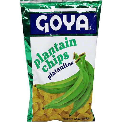 slide 3 of 3, Goya Plaintain Chips, Original, 10 oz