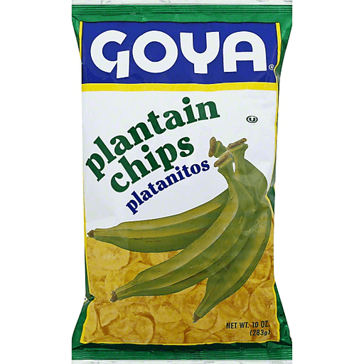 slide 2 of 3, Goya Plaintain Chips, Original, 10 oz