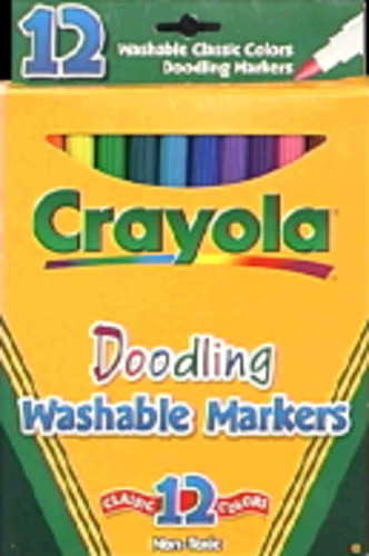 slide 1 of 1, Crayola Washable Marker, 12 ct