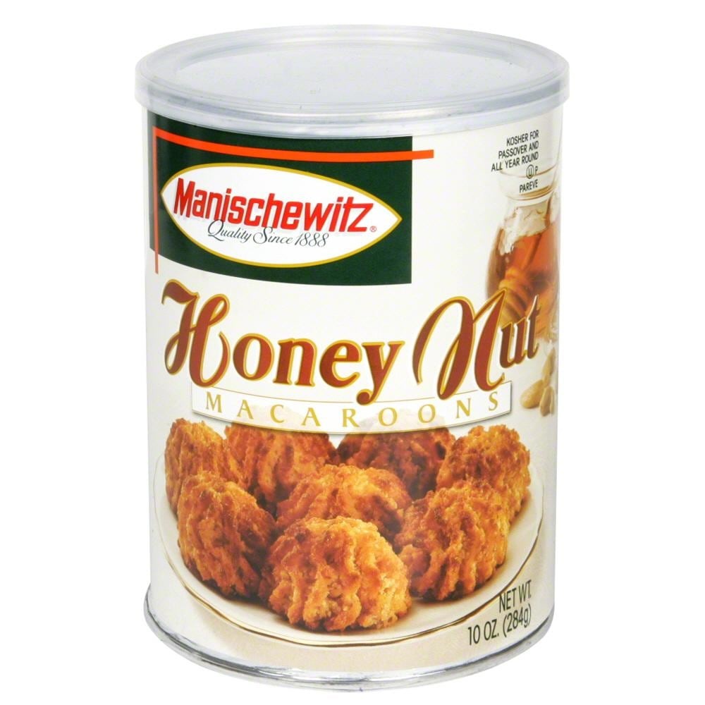 slide 1 of 1, Manischewitz Honey Nut Macaroons - Kosher For Passover, 10 oz