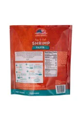 Great American Seafood Shrimp Fajitas