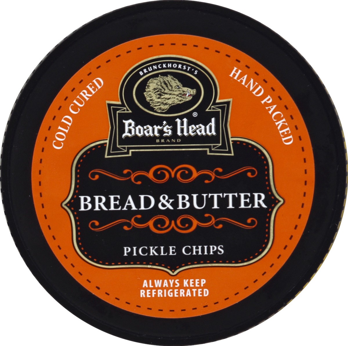 slide 6 of 7, Boar's Head Bread & Butter Pickle Chips, 26 fl oz