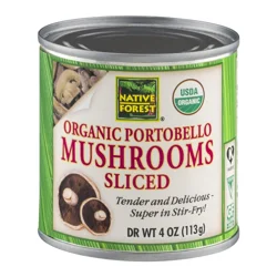 Native Forest Organic Portobello Mushrooms Sliced