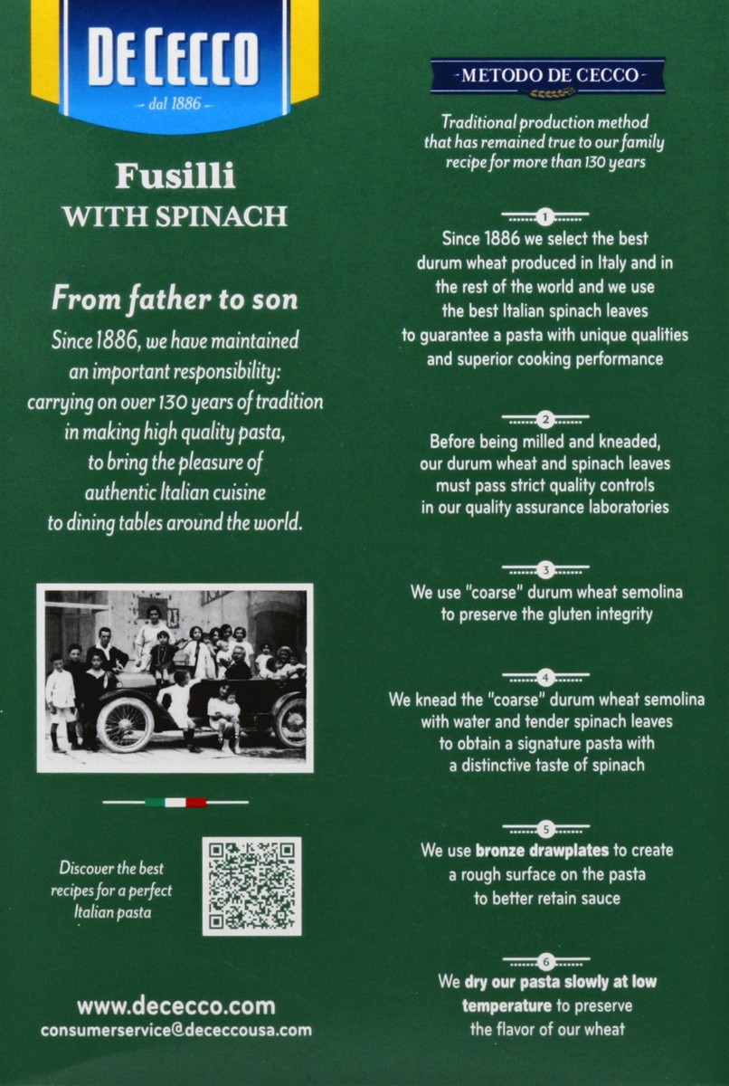 slide 5 of 6, De Cecco Fusilli 12 oz, 12 oz