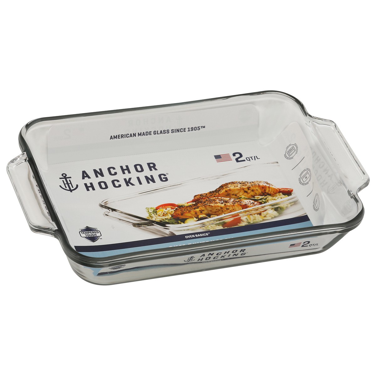 slide 8 of 9, Anchor Hocking Oven Basics 2 Quart Baking Dish 1 ea, 1 ct