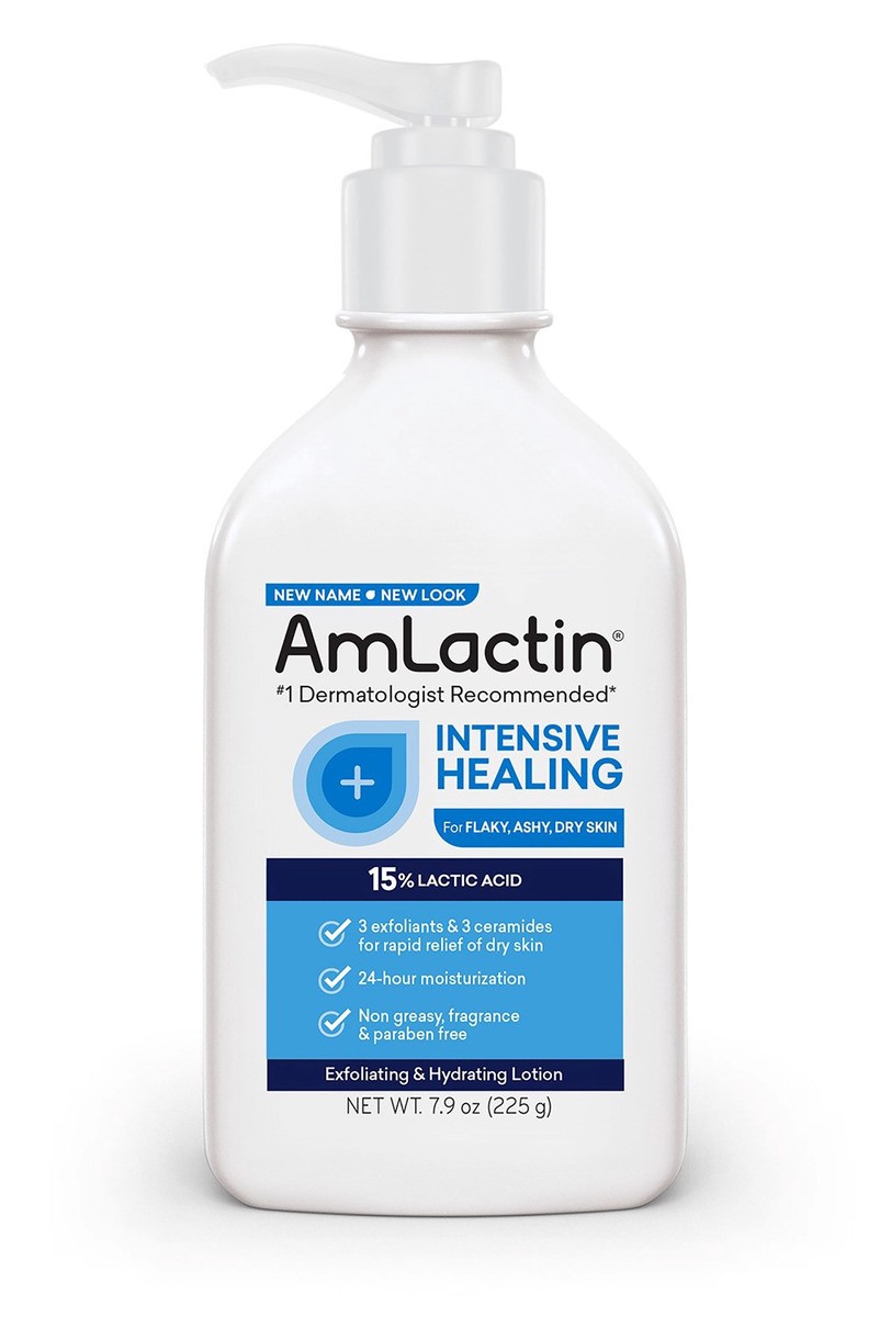 slide 1 of 1, AmLactin Rapid Relief Restoring Body Lotion With Ceramides, Moisturizing, 7.9 oz