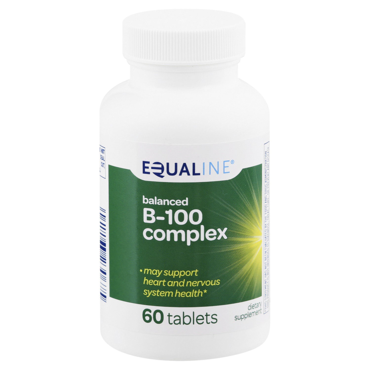 slide 1 of 1, Equaline Vitamin B-100 Complex Tab, 1 ct