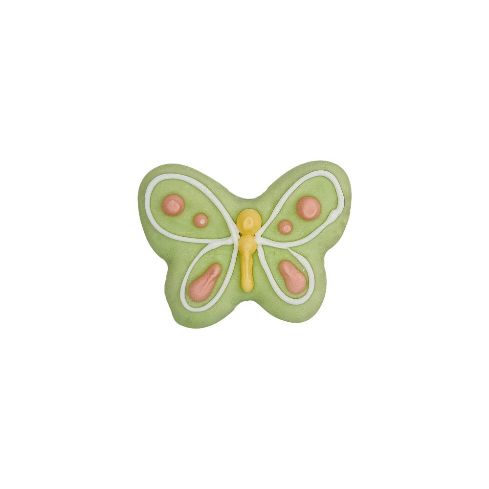slide 1 of 1, Wufers Butterfly Dog Cookie - Mint, 1 ct