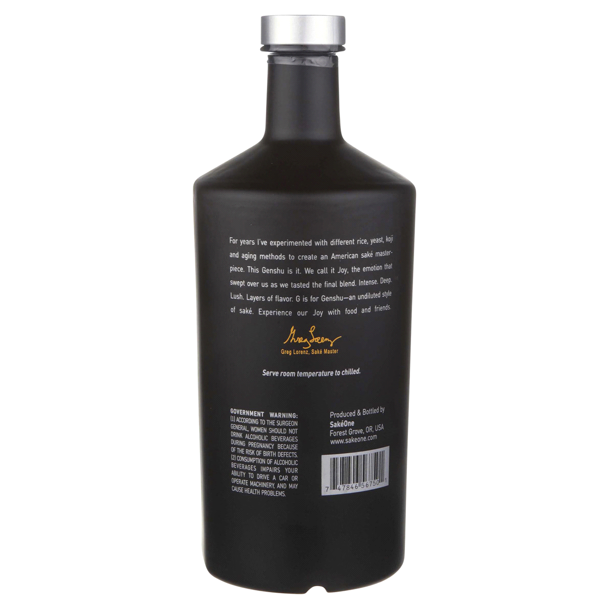 slide 5 of 5, Momokawa G Joy Junmai Ginjo Genshu Sake, 300 ml