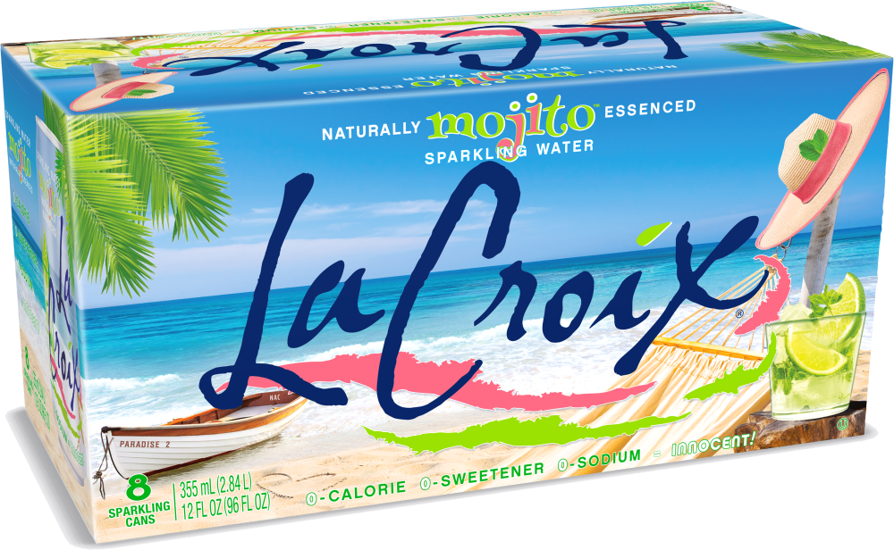slide 3 of 4, La Croix Mojito - 8 ct, 8 ct; 12 oz