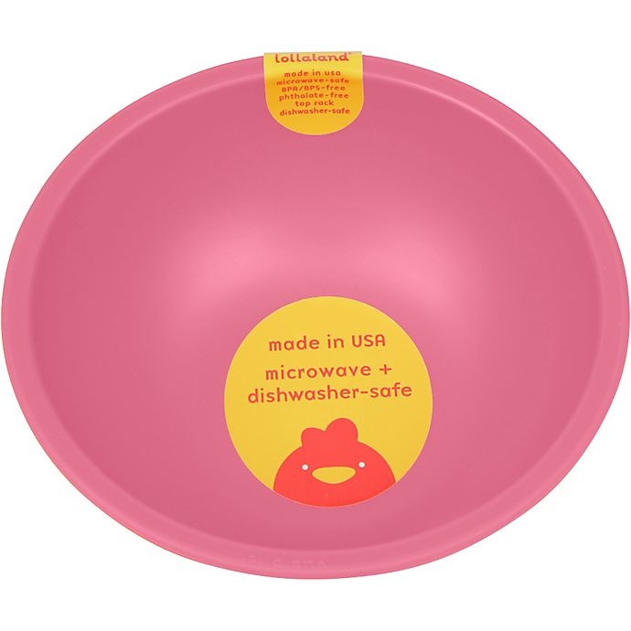 slide 1 of 1, Lollaland Bowl - Posh Pink, 1 ct