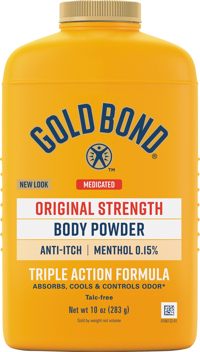 slide 3 of 6, Gold Bond Medicated Original Strength Body Powder 10 oz., 10 oz