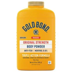 Gold Bond Medicated Original Strength Body Powder 10 oz.